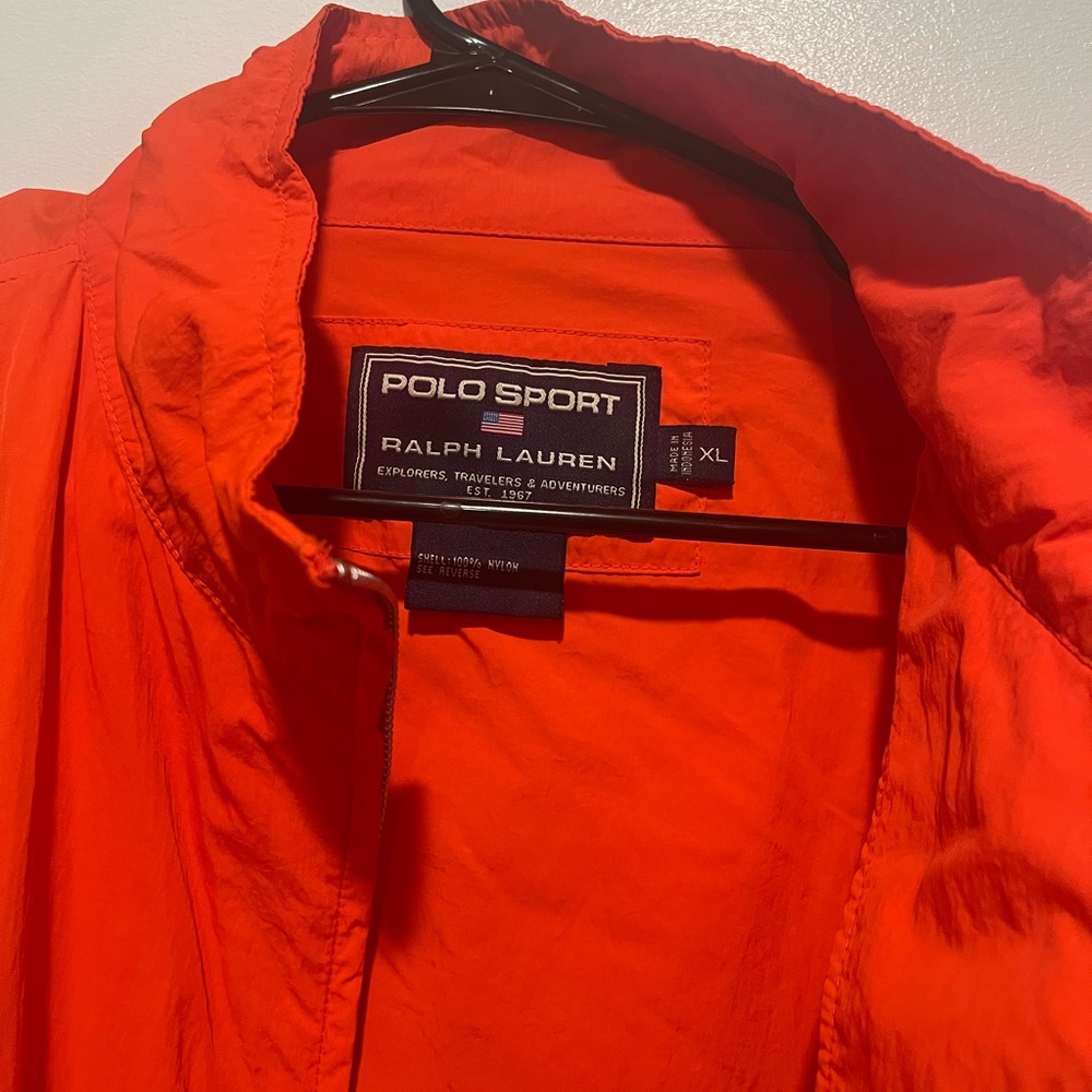 Polo By Ralph Lauren RETRO WINDBREAKER! XL no damages condition: 10/10